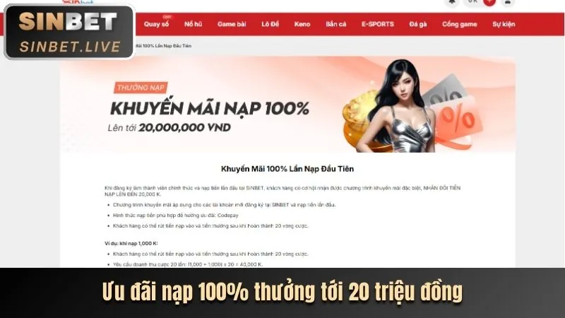 Các chương trình khuyến mãi và ưu đãi hấp dẫn của Bet188 nhà cái